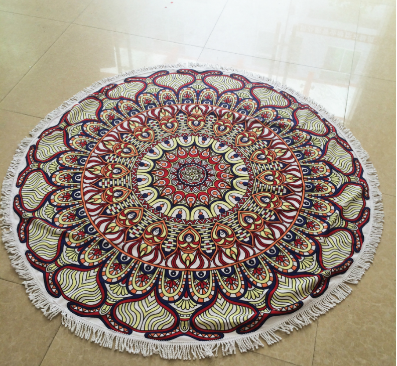 Round Beach Towel